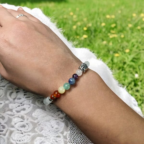 pulsera de piedras chakras
