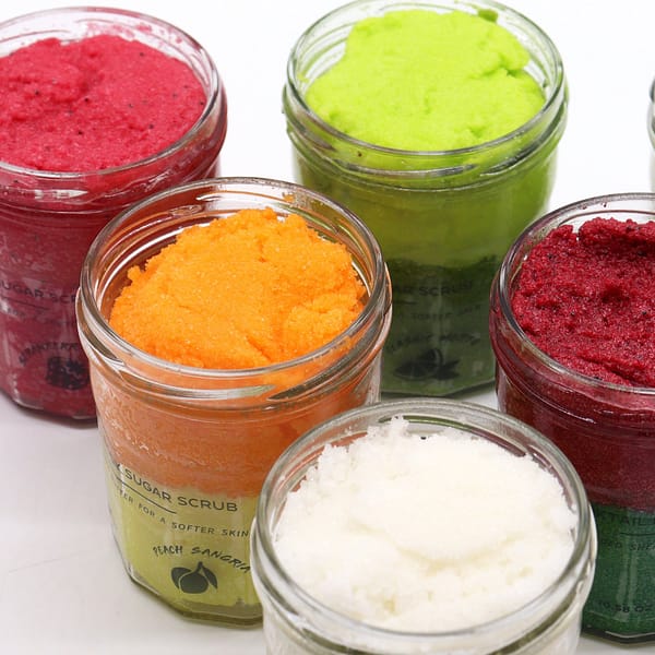 exfoliantes corporales de sabores