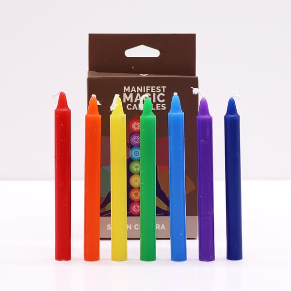 velas de colores