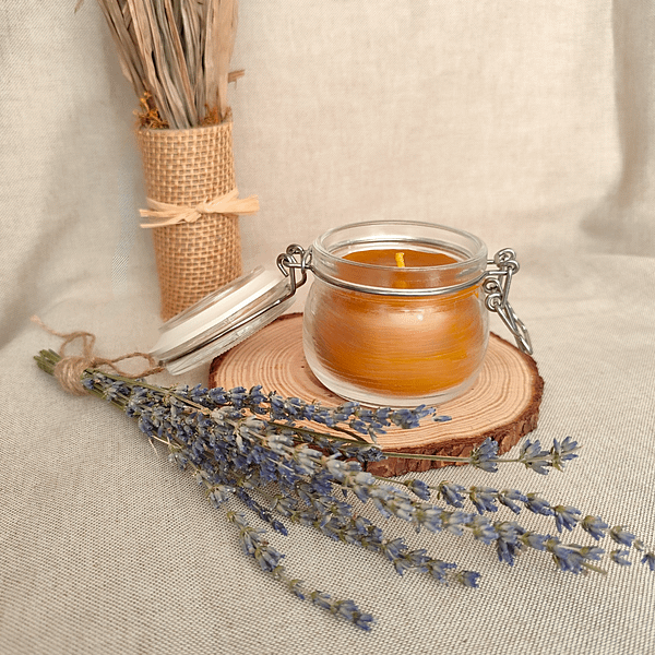 vela de miel artesanal